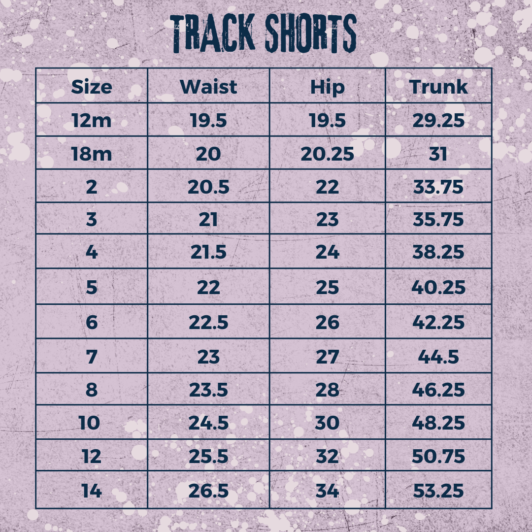 Girls Track Shorts